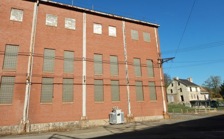 Looking North - Motor House and Brandywine Mansion