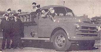 Lukens Life photo from January 28, 1949. Truck as it appeared when it went into service.