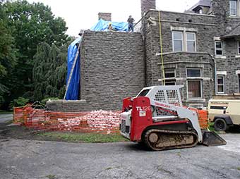 Starting on demolition