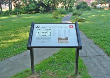 Terracina house and grounds sign