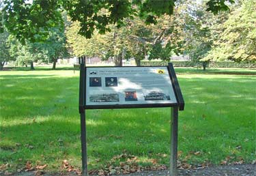 C. L. Huston house site sign