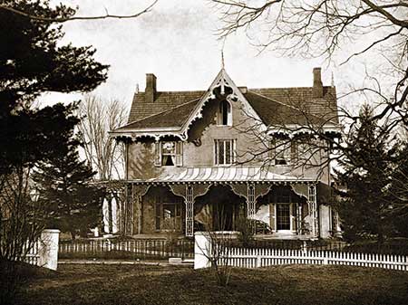 Built for Charles and Isabella Huston in 1850, Terracina sits next to Brandywine Mansion.