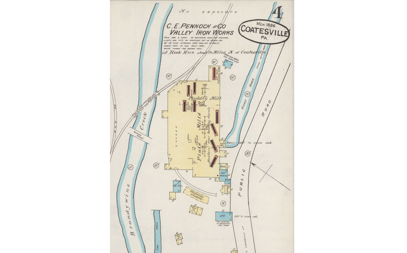 Photograph: 1886 Sanborn Fire Insurance Map — Library of Congress