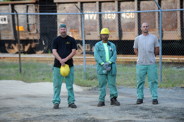 Steelworkers Pay Respect