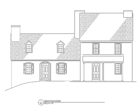 Original Structure — North View