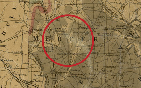 1857 Pennsylvania Map, Library of Congress