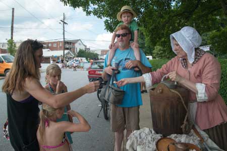 Coatesville Days Ice Cream Making