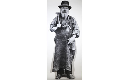 Image Of Early Iron Worker, Chester County Historical Society, From the collection of the Uwchlan Township Historical Commission