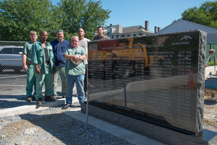 The installation crew.