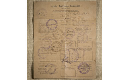 American Army Permission — Courtesy of Bob Ford