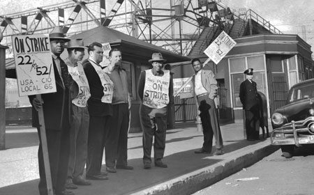 Photograph: 1952 Strike at US Steel, From the collection of NISHM