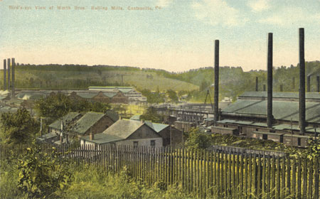Worth Brothers Rolling Mills, From the collection of Ron Echoff